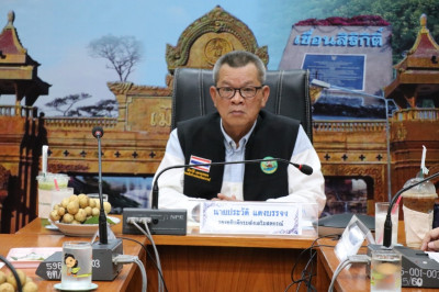 รองอธิบดีฯพร้อมบุคลากรรับฟังการมอบนโยบายขับเคลื่อนงานกระทรวงเกษตรและสหกรณ์ ... พารามิเตอร์รูปภาพ 1